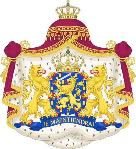 national emblem coat of arms of netherlands