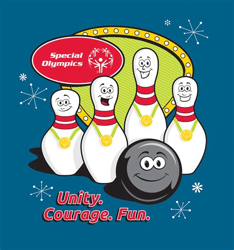 Special Olympics Bowling T Shirt On Behance