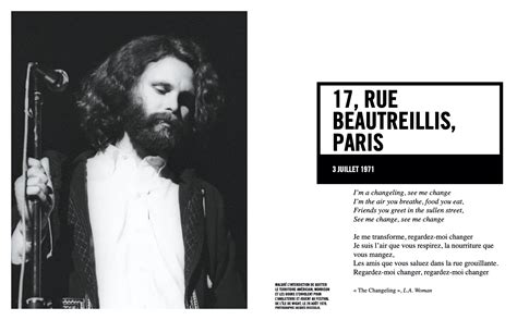 Jim morrison wrote light my fire, hello, i love you and people are strange. Jim Morrison paris | Gonzo Music