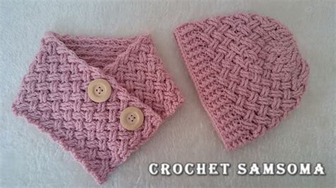 Today i show you how to crochet the celtic weave crochet stitch. كروشيه طاقية بغرزة الباسكيت المائلة // Crochet hat with ...