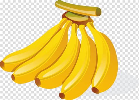 Five Yellow Banana Fruits Illustration Banana Cartoon Illustration
