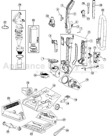 Hoover Uh71214 Parts Diagram