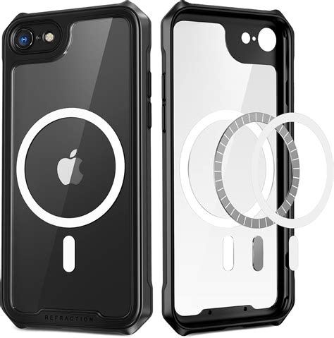Dteck Magnetic Clear Case Designed For Iphone Se 2022