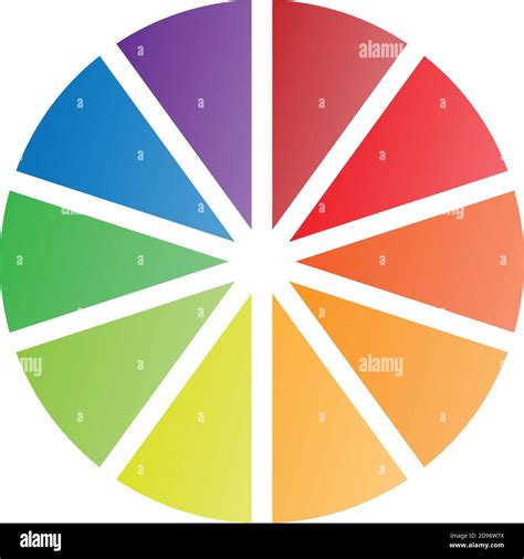 Color Wheel Chart Hi Res Stock Photography And Images Alamy