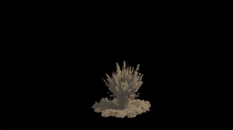 Dust Explosion With Debris Stock Motion Graphics Sbv 315699697
