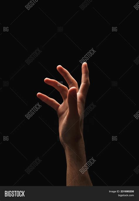 Outstretched Male Hand Image And Photo Free Trial Bigstock