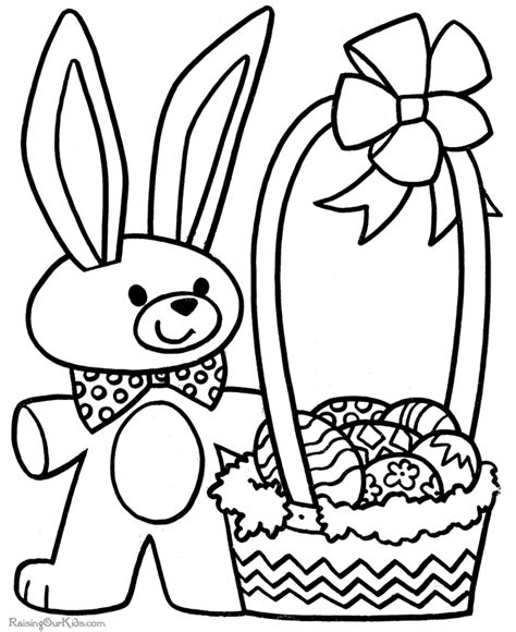 easter coloring sheet coloring home