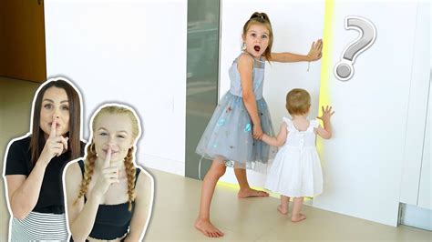 Sisters discover hidden room! *SECRET DOORWAY* | Family Fizz - YouTube