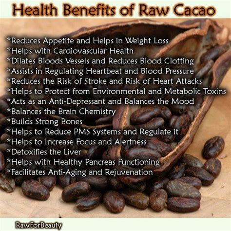 Health Benefits Of Raw Cacao With Images Raw Cacao Coconut Health