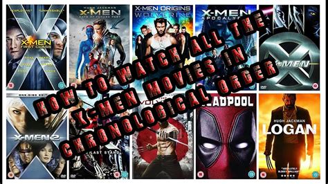 X Men Movies In Chronological Order How To Watch X Men Movies X