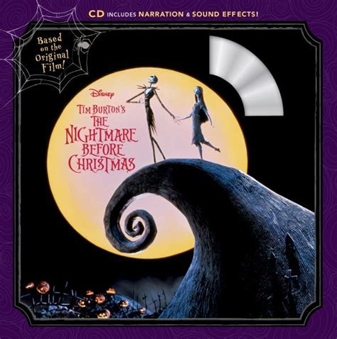 Tim Burtons The Nightmare Before Christmas Book And Cd By Disney Book