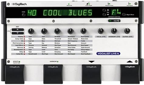 Digitech Vocalist Live 4 Vocal Processor Zzounds