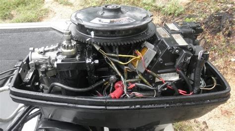 Sell 97 Force 40 Hp Outboard Motor Running No Problems Tilt And Trim