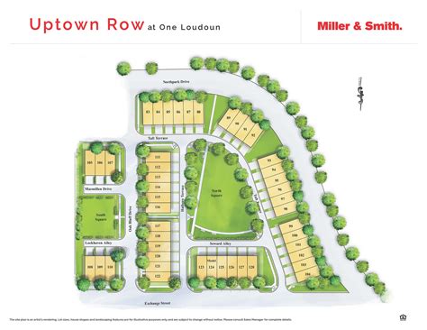 Uptown Row At One Loudoun Miller And Smith