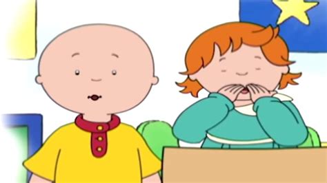 Caillou Em Português Caillou E A Apresentação Escolar 408 Nova