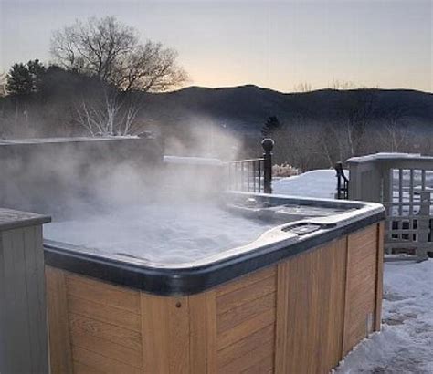 62 Best Images About Snowy Hot Tub Wonderment On Pinterest Snow Spa Breaks And Cabin
