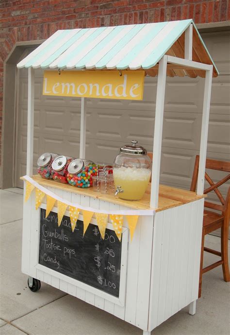 Lemonade Stand Ideas Pinterest Diy Lemonade Stand Easy Tutorial Diy