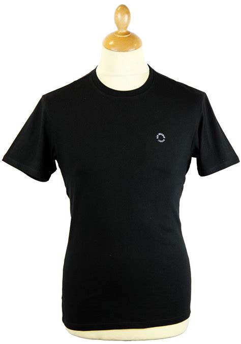 The ben sherman uk website. BEN SHERMAN Retro Mod Small Button Logo Core T-Shirt Jet Black