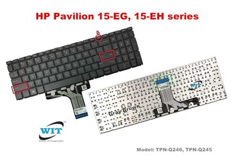 Laptop Internal Keyboardkeypad For Hp Pavilion 15 Eg 15 Eh Tpn Q246