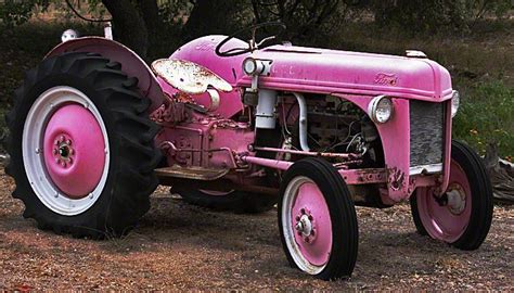 Pink Tractor Tractors Pink Garden