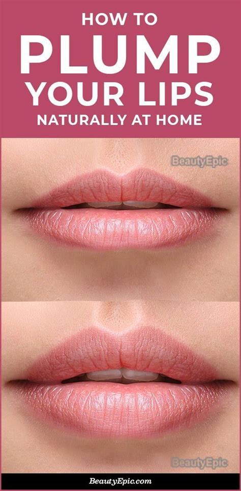 How To Plump Your Lips Naturally At Home How To Line Lips Plump