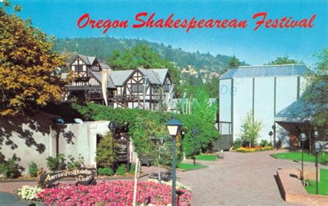 Ashland Oregon Shakespeare Festival Vintage 1980s Postcard H02 Ebay