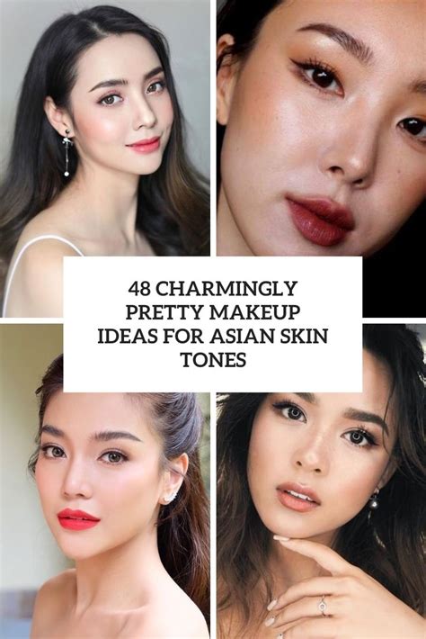 48 Charmingly Pretty Makeup Ideas For Asian Skin Tones Weddingomania