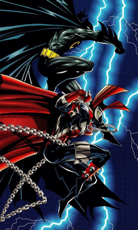 Batman And Spawn By Todd Mcfarlane Cómic Marvel Cómics