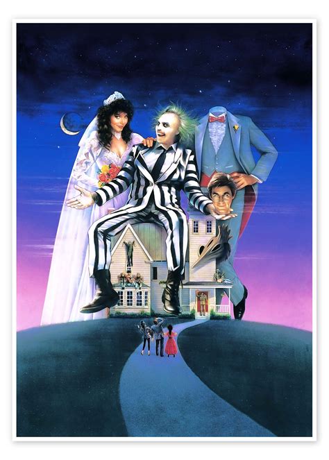 Beetlejuice Print By Vintage Entertainment Collection Posterlounge