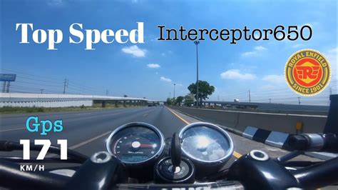 It is the first modern twin cylinder motorcycle developed by the company. Top Speed Royal Enfield Interceptor 650 GPS GOPRO ท๊อป ...