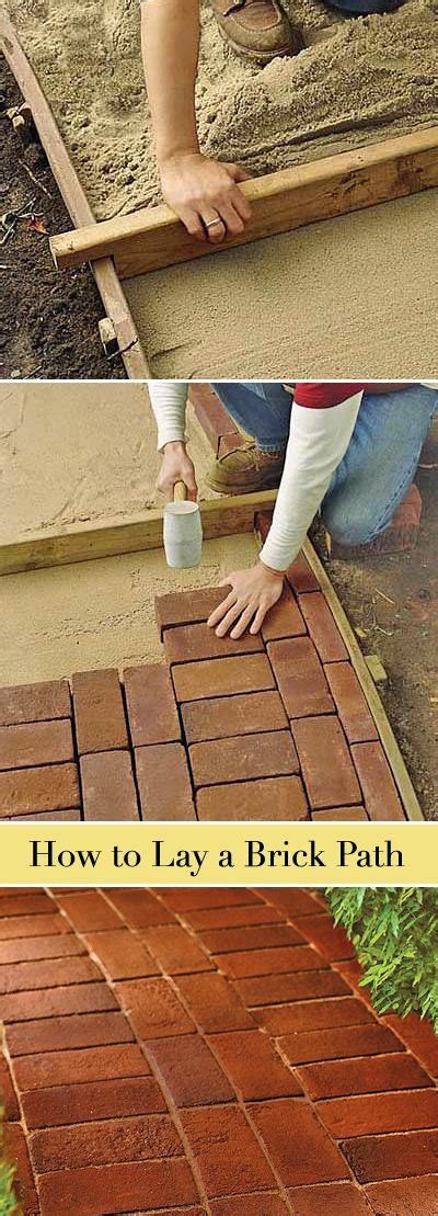 Gardeen World How To Lay A Brick Path