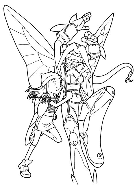 Coloring Page Digimon Coloring Pages 71 Chibi Coloring Pages Digimon Coloring Books