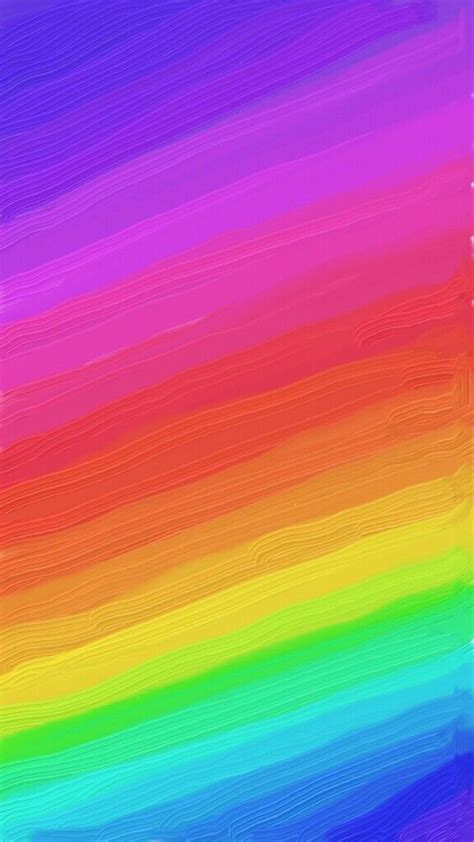 Rainbow Theme Wallpaper By Moulijamwal Rainbow Painting