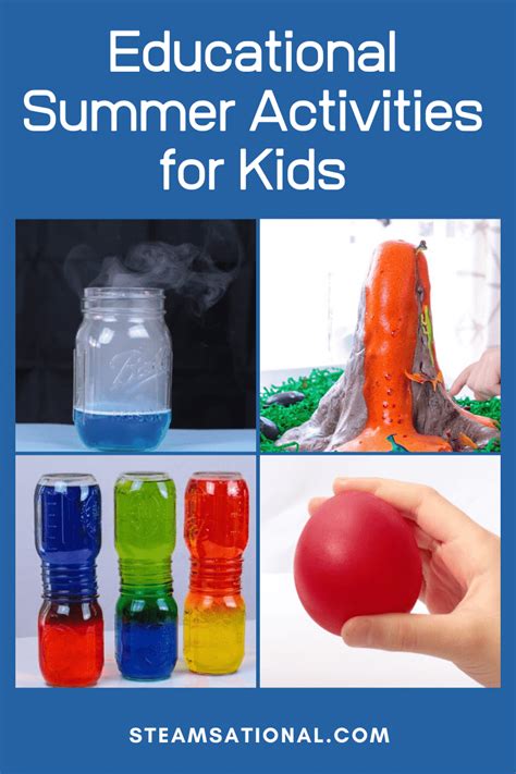 Hands On Simple Summer Educational Activities For Kids