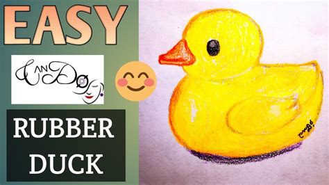 How To Draw A Rubber Duck Step By Step For Beginners Easy Rubber