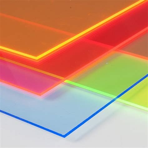 Polished Rectangular Fluorescent Acrylic Sheet Thickness 2mm 25mm At Rs 160 Kg In Mumbai