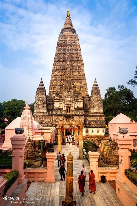 摩訶菩提寺 Mahabodhi Temple India Bodh Gaya Temple India Bodh Gaya