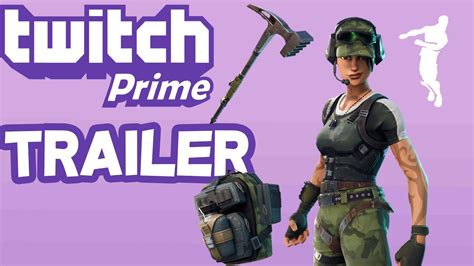 Twitch Prime Pack 2 Fortnite Trailer Youtube