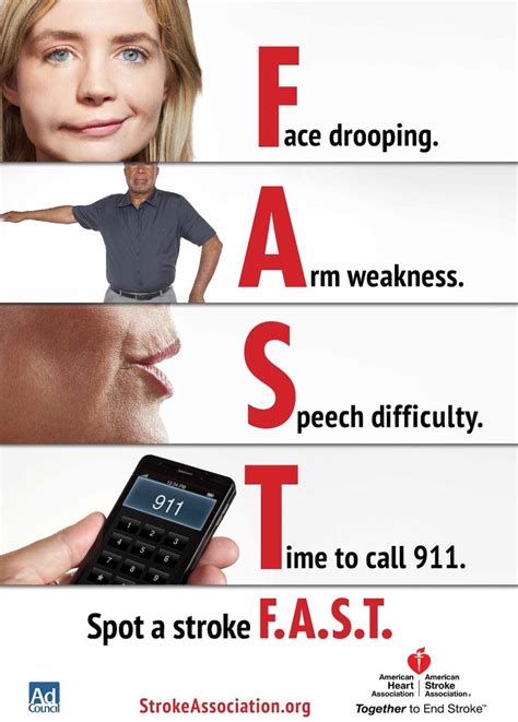 Act Fast Stroke Association Stroke Awareness Stroke Prevention
