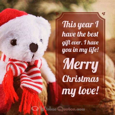 When you need a quick reminder to share your creativity, live life to the fullest, or follow your dreams, you can turn to these inspirational quotes and. Christmas Love Messages By LoveWishesQuotes