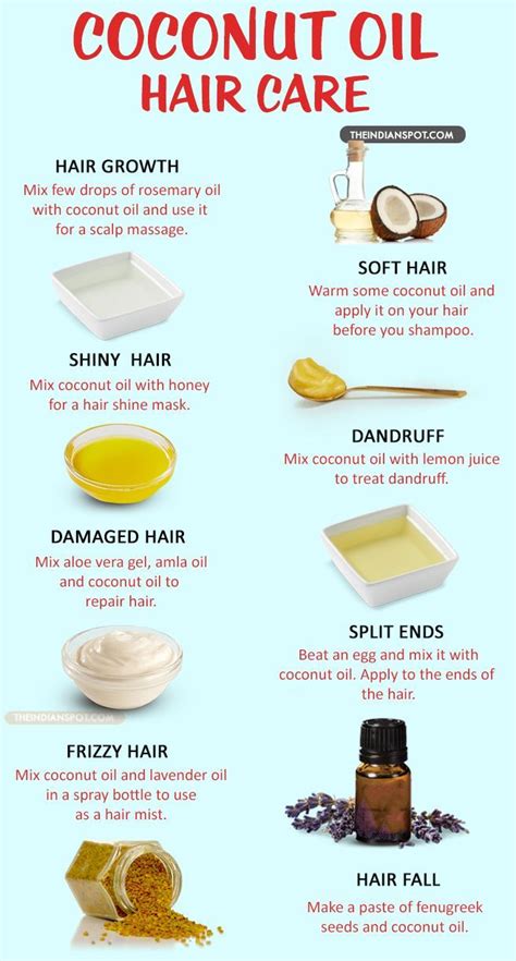 Coconut Oil Makes The Hair Healthier And Can Help It Grow Faster When Used Regularly In Your