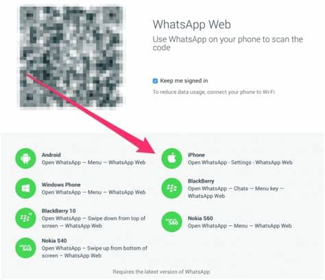 Whatsapp работает в браузере google chrome 60 и новее. WhatsApp's Web interface now finally works with its iPhone ...