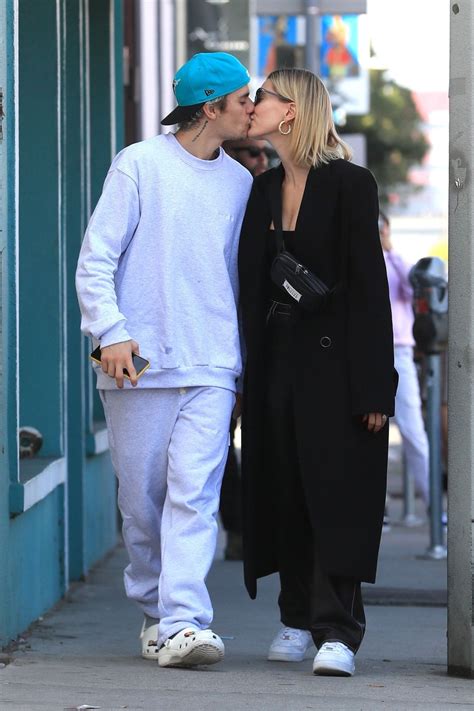 Hailey And Justin Bieber Out Kissing In West Hollywood 03 04 2020 Hawtcelebs