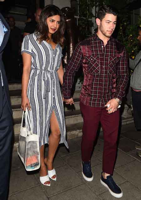 To a beauty and the beast live show at the we will update this timeline with more nick jonas and priyanka chopra relationship milestones as they come in. Priyanka Chopra Enjoys Night Out With Boyfriend Nick Jonas ...