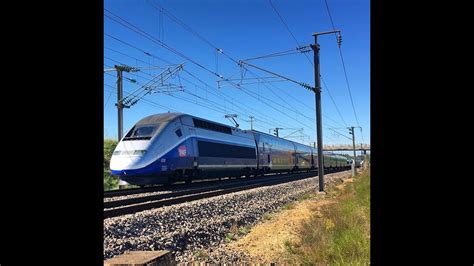High Speed Train Tgveurostarvigirailouigo In France Youtube