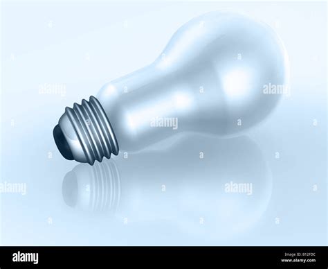 Light Bulb 3d Concept Illustration Stock Photo Alamy