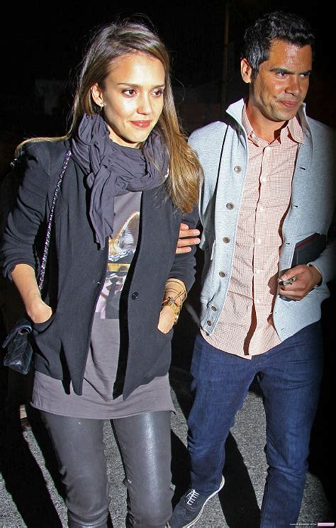 Jessica Has Dinner With Her Husband Cash Warren At Lucques Restaurant In Hollywood May 23