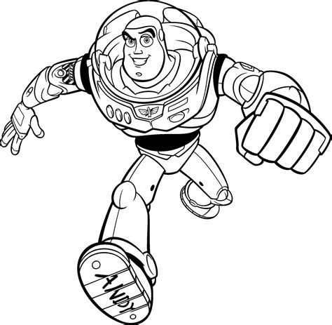 Buzz Lightyear Of Star Command Dibujos Animados Dibujos Para Colorear E Imprimir Gratis