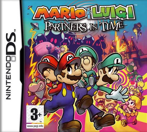Mario And Luigi Partners In Time Mario And Luigi Nintendo Ds Luigi