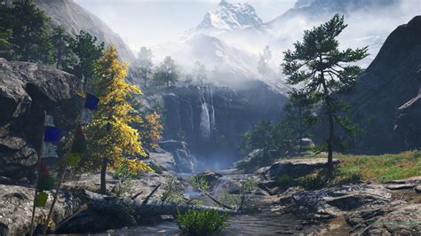 Hình Nền Far Cry 4 Dãy Himalaya Núi Trò Chơi điện Tử Bắn Màn Hình